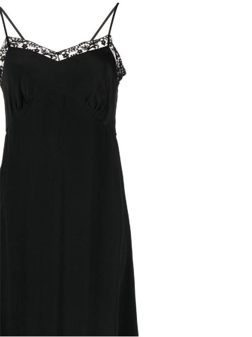 Black silk blend dress Simone Rocha | 72100514BLACK